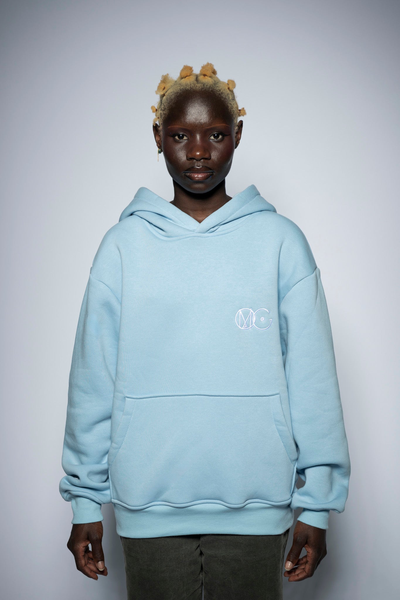 Basic Hoodie Baby Blue