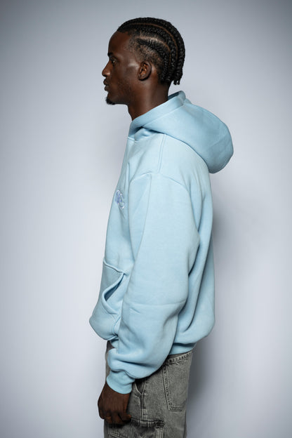 Basic Hoodie Baby Blue