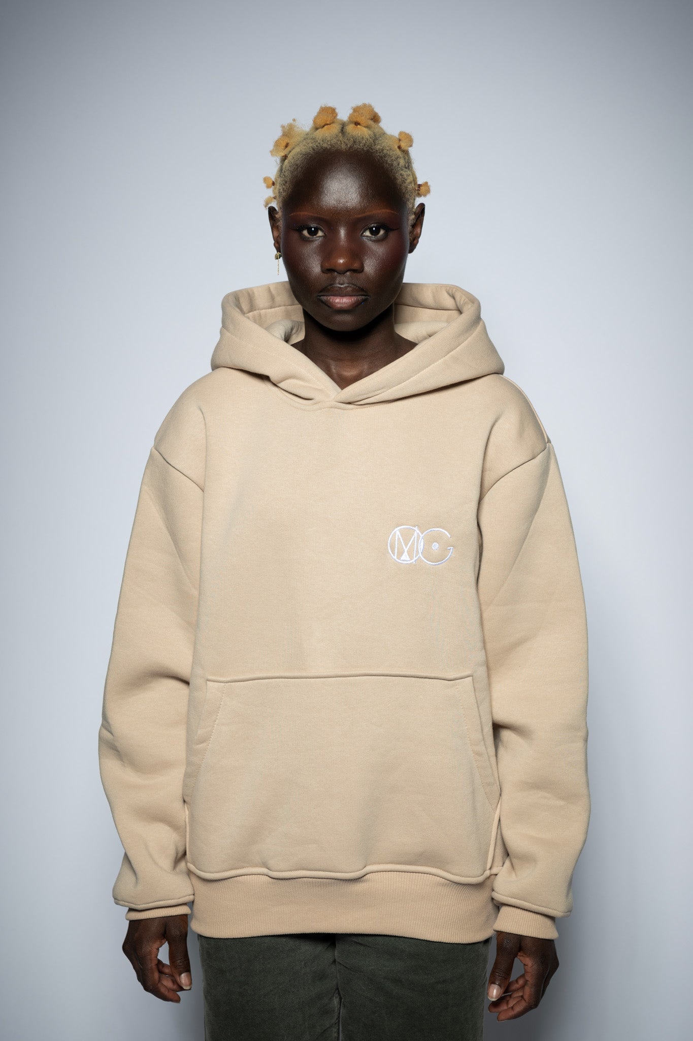Basic Hoodie Beige