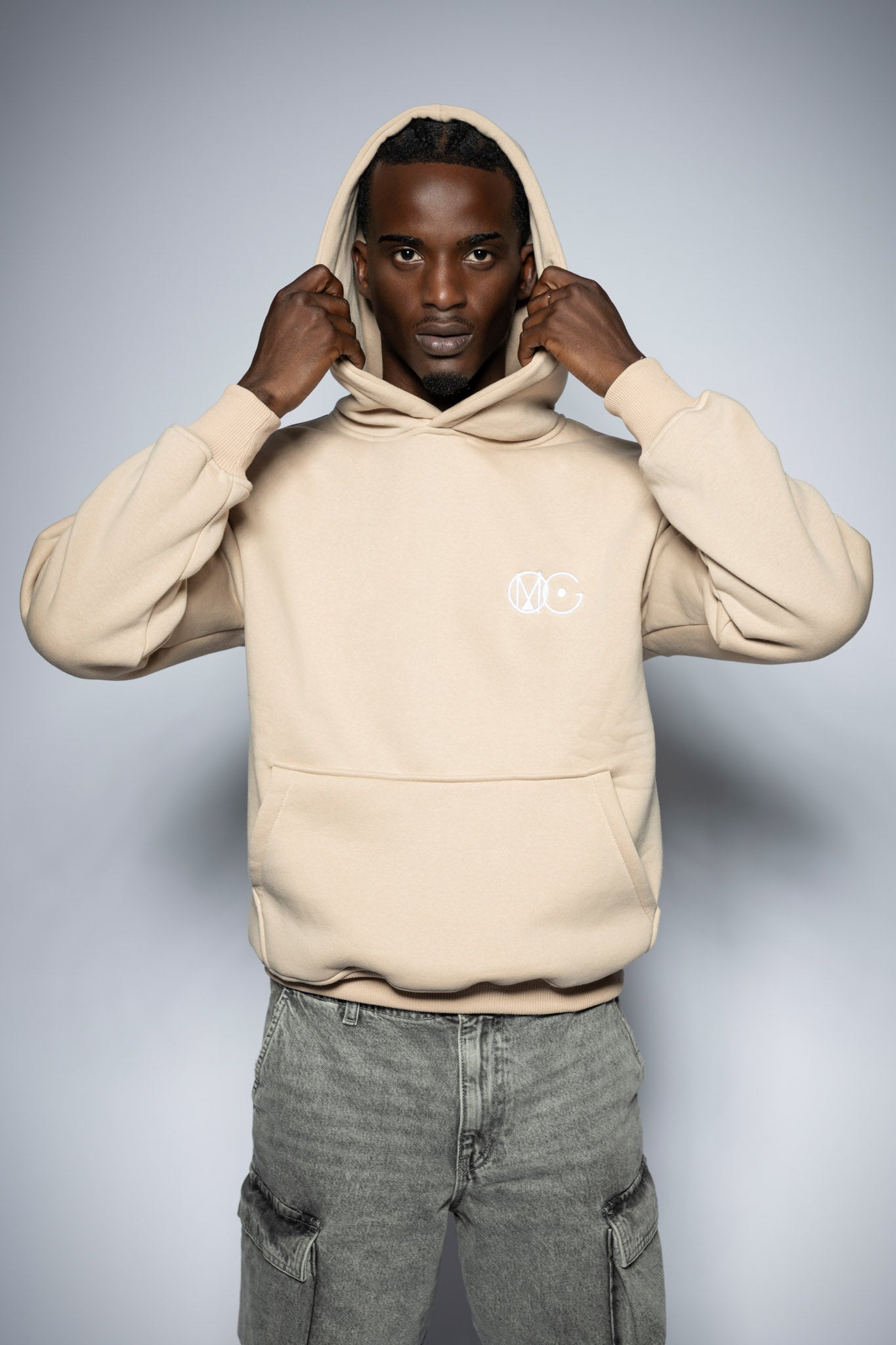 Basic Hoodie Beige